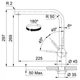 Cмеситель для кухни однорычажный FRANKE Atlas Neo медь нержавеющая сталь 115.0628.204 - изображение 4