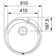 Кухонная мийка Franke RAMBLA ROX 610-41/101.0255.785 - зображення 2
