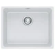 Кухонная мойка Franke Kubus KBG 110-50 /125.0459.028/ прямокутна/под столешницу/ фрагранит/540x440х200/белая (125.0459.028) - изображение 1