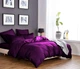 Комплект постельного белья CottonTwill 1-спальный 150х220 см Сатин Solid Colors Фиолетовый (К019-2) - изображение 1