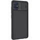 Карбоновая накладка Nillkin Camshield (шторка на камеру) для Samsung Galaxy A51 Черный / Black - изображение 3