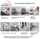 Мяч для фитнеса и гимнастики (PP-4001) PowerPlay 65х65 см 000156480 - изображение 9