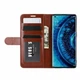 Классический чехол-книжка Deexe Wallet Style для OPPO Find X2 - Brown - изображение 5
