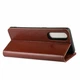 Классический чехол-книжка Deexe Wallet Style для OPPO Find X2 - Brown - изображение 6