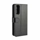 Классический чехол-книжка Deexe Wallet Style для OPPO Find X2 - Black - изображение 7