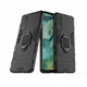 Чехол с подставкой Deexe Hybrid Case для OPPO Find X2 - Black - изображение 2