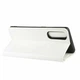 Классический чехол-книжка Deexe Wallet Style для OPPO Find X2 - White - изображение 6