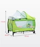 Детская кровать манеж Caretero Grande 2016 Purple - изображение 3