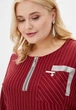 Платье "Сильва" (бордовый) 56 (XXXXL) - изображение 5