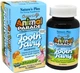 Витамины Natures Plus Animal Parade Tooth Fairy пробиотик для здоровья зубов Ваниль 90 жевательных таблеток (97467299481) - изображение 3