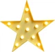 Светодиодный ночник Звездочка UFT Funny Lamp Star 3W на батарейках (uftfunnylampstar) - изображение 1