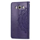 Чехол Vintage для Samsung Galaxy J5 2016 / J510 книжка с тиснением Фиолетовый - изображение 6