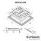 Варочная поверхность MINOLA MGM 61424 BL - изображение 2