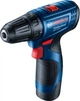 Wiertarko-wkrętarka akumulatorowa Bosch Professional GSR 120-LI 2 Ah + Latarka GLI 12V-300 (06019G8004) - obraz 2