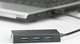Hub USB Digitus USB 3.0 Hub biurowy 4-w-1 (DA-70240-1) - obraz 5