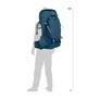 Рюкзак Osprey Aura AG 65 Challenger Blue WM (009.1715) - изображение 2