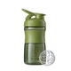 Шейкер для спортивного харчування BlenderBottle SportMixer 20oz/590ml Оливковий - зображення 1