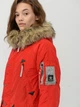 Парка жіноча зимова Airboss N-3b Vega L Red Metallic (173000783127) - зображення 5