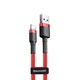 Кабель Baseus Cafule Lightning 1.5A (2m) red - изображение 1