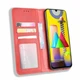 Чехол-книжка Deexe Retro Style для Samsung Galaxy M31 (M315) - Red - изображение 5