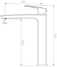 Смеситель-кран для раковины IMPRESE Grafiky ZMK041807011 - изображение 2