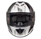 Мотошлем MT Helmets RAPIDE Duel D7 Gloss Pearl Silver XL - изображение 4