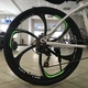 Велосипед Galant на литых дисках 26" 17" Бело-салатовый - изображение 6