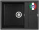 Кухонная мойка гранит ELLECI UNICO 125 NERO 40 - изображение 1