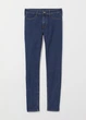 Джинсы H&M 25 Синий 0399256_серебр. пуговица_21 - изображение 1