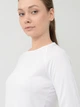 Лонгслив длинный женский Sol's Sporty Lsl Women 02072102 L Белый (3660731281245) - изображение 4