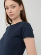 Футболка хлопковая женская Sol's Imperial Women 11502319 M Темно-синяя (3660731257448) - изображение 4