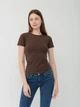 Футболка хлопковая женская Sol's Miami 11932398 S Коричневая (3660734065057) - изображение 1