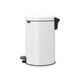Бак для мусора Pedal Bin Brabantia New Icon, 12 л, белый (111969) - изображение 3