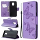 Чохол-книжка з малюнком UniCase Butterfly Pattern для Xiaomi Redmi Note 9 Pro Max / Note 9 Pro / Note 9s - Purple - зображення 1