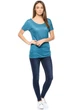 Футболка United Colors of Benetton S Темно-бірюзовий 3L29E1B23_бир._01 - зображення 3