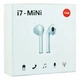 Беспроводные блютуз наушники i7 Mini TWS с боксом для зарядки White (au043) - изображение 7