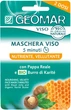 Маска для лица Geomar Face питательная с Маточным молочком и органическим маслом Карите 15 мл (8003510018963) - изображение 1
