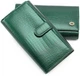 Шкіряний жіночий гаманець ST Leather S9001A Green - зображення 6