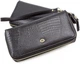 Шкіряний жіночий гаманець - клатч ST Leather S5001A Black - зображення 1