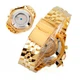 Наручные часы мужские Jaragar Exclusive Gold (408) - изображение 8