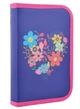 Пенал твердий одинарний Flowers blue, 20.5*13*3.2 (531656) - изображение 1