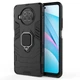 Захисний бампер IronMan для Xiaomi Mi 10T Lite з кільцем-тримачем Чорний - зображення 1