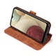 Чохол DG.MING Retro Style для Samsung Galaxy A12 (A125) / A12 Nacho (A127) / M12 (M127) - Brown - зображення 5