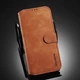 Чохол DG.MING Retro Style для Samsung Galaxy A12 (A125) / A12 Nacho (A127) / M12 (M127) - Brown - зображення 8