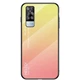 Захисний чохол Deexe Gradient Color для VIVO Y31 / Y53s - Yellow / Pink - зображення 1