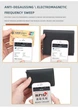 Кардхолдер кредитница с алюминиевым отсеком для RFID защиты на 8 кредитных карт Baellerry черный (ВY-26186) - изображение 7