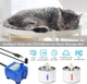 Поилка-фонтанчик для кота 2.4 л с фильтром/LED подсветкой Pet Fountain белый (РF-25309) - изображение 7