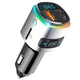 ФМ трансмиттер Aiver F41 Car MP3 Player Bluetooth v4.2 Quick Charge 3.0 Silver - изображение 1