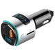 ФМ трансмиттер Aiver F41 Car MP3 Player Bluetooth v4.2 Quick Charge 3.0 Silver - изображение 2
