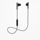 Вакуумні бездротові навушники Remax RB-S7 Sporty Bluetooth 4.1 мікрофон/ 90 mAh 260год Black - зображення 1